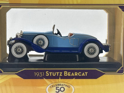 Matchbox Yesteryear Y-14 1931 Stutz Bearcat Blue Diecast