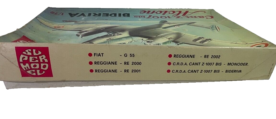 1/72 Supermodel Cant Z.1007 bis Alcione Bideriva Kit Vintage Open Box