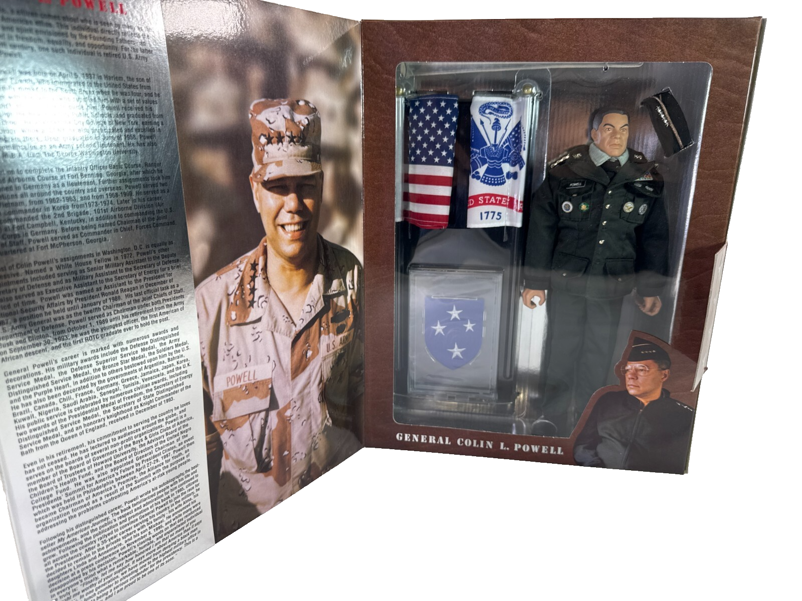 GI Joe 12" General Colin L. Powell Historical Commander Edition 1997