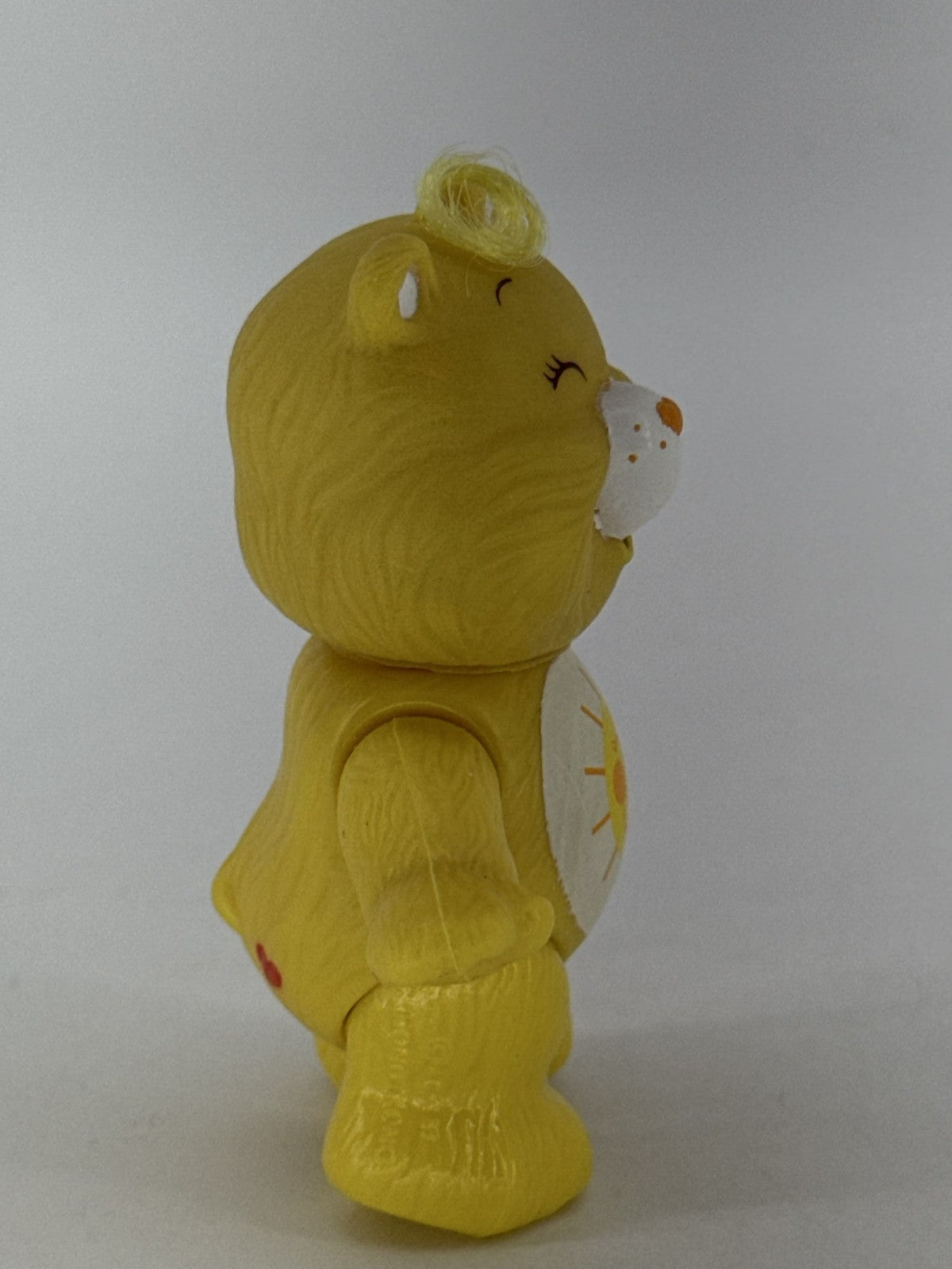 Care Bears Funshine Bear Yellow 1983 Kenner 3.5" Figure
