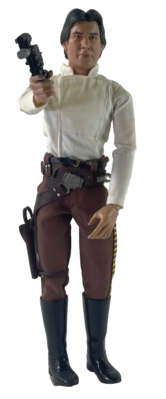 2006 Sideshow Star Wars Han Solo 1:4 Scale Figure 18" Blaster Belt READ