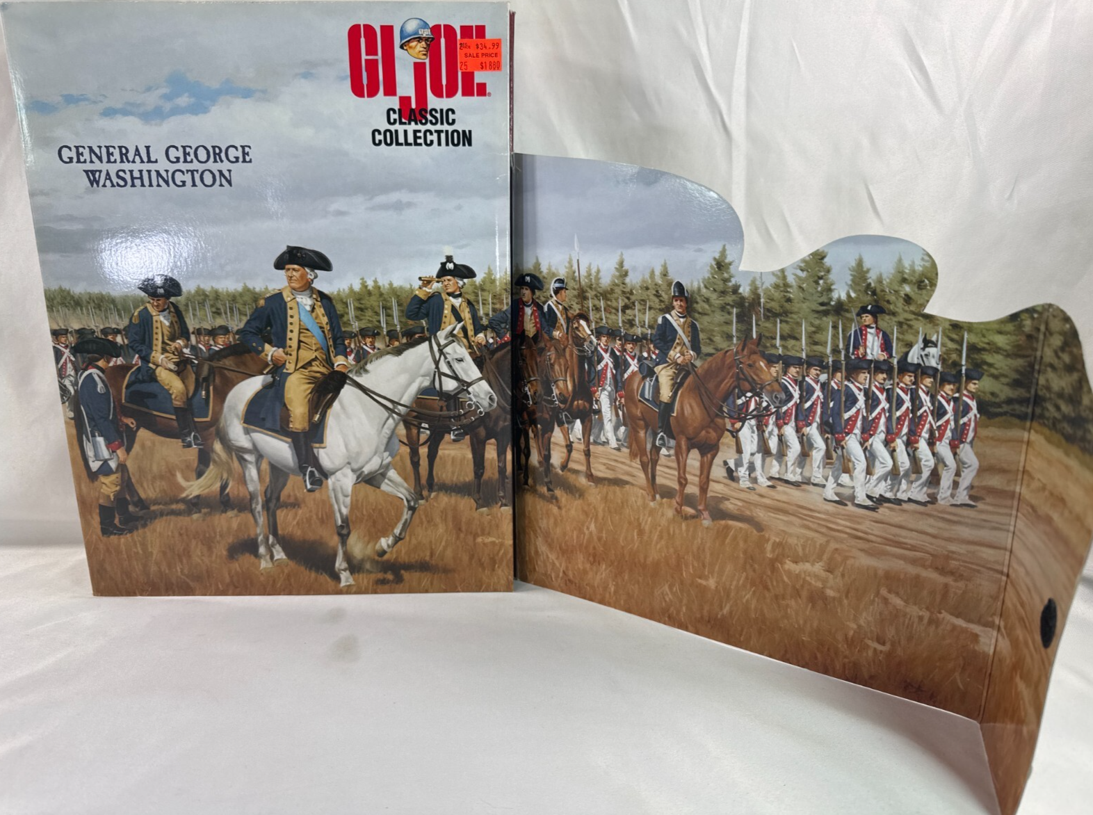 GI Joe George Washington 12" Figure Classic Collection 1998 Hasbro Independence