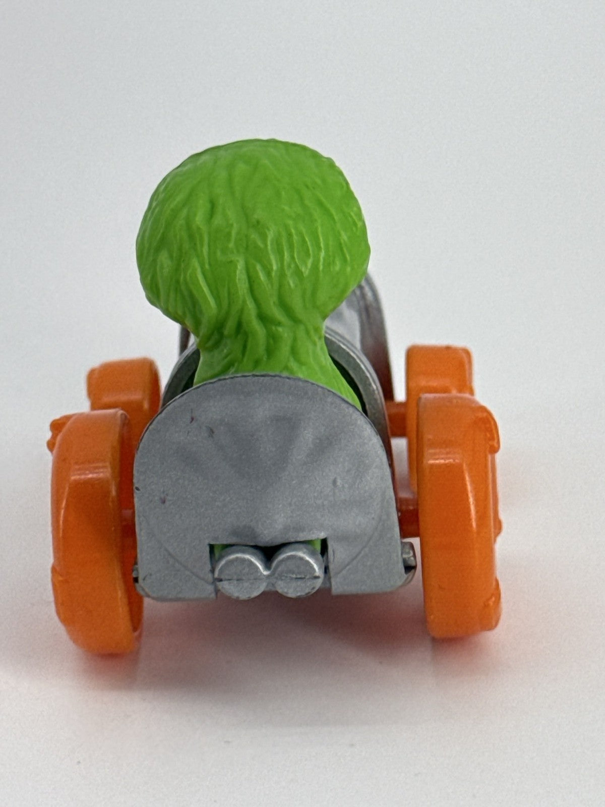 1982 Playskool Sesame Street Oscar the Grouch Trash Can Diecast Toy