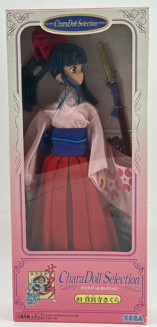 Sakura Taisen Sega 1996 Sakura Shinguuji Anime Doll Figure CharaDoll Japan Boxed