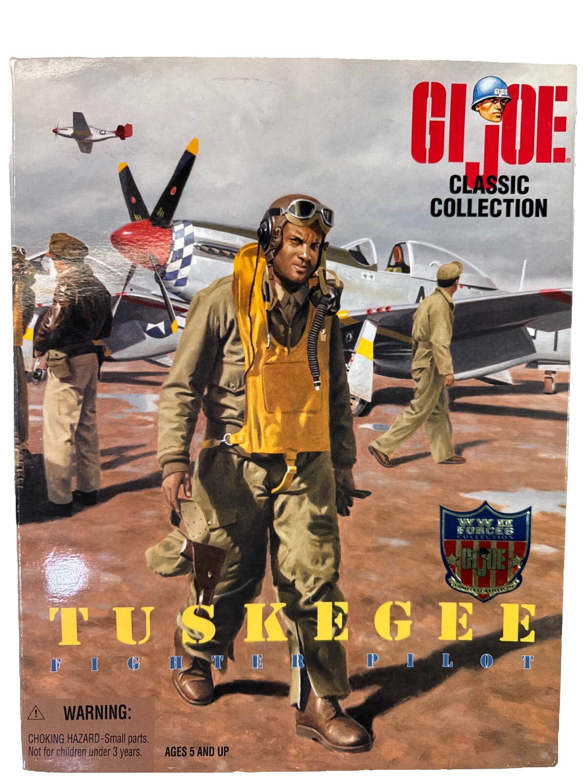 GI Joe Tuskegee Airmen Fighter Pilot 12" Figure 1996 Classic Collection WWII