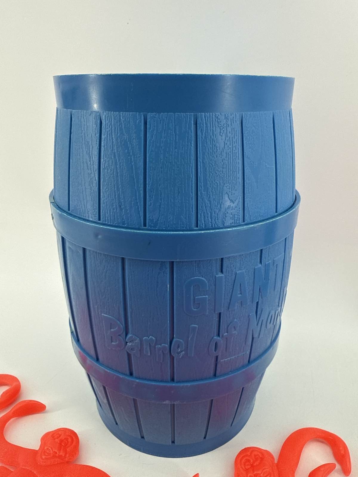Barrel of Monkeys Game Blue Red Dark Red Monkeys Lot Classic Toy
