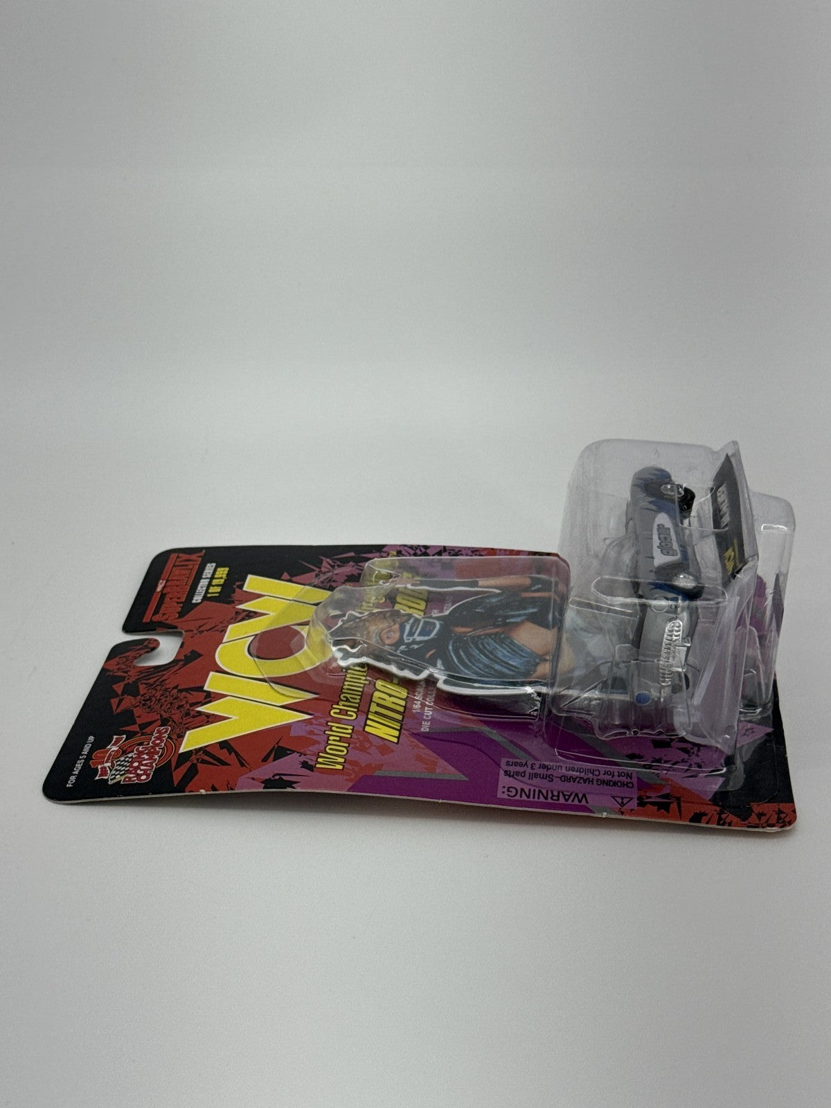 WCW Racing Champions Nitro Streetrods Glacier Diecast Car 1/64 SuperBrawlix