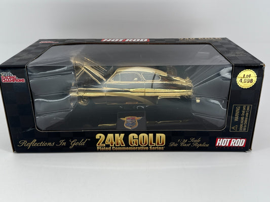 Racing Champions 1:24 24K Gold Mercury Diecast HOT ROD 50th Anniv Ltd 1 of 4,998