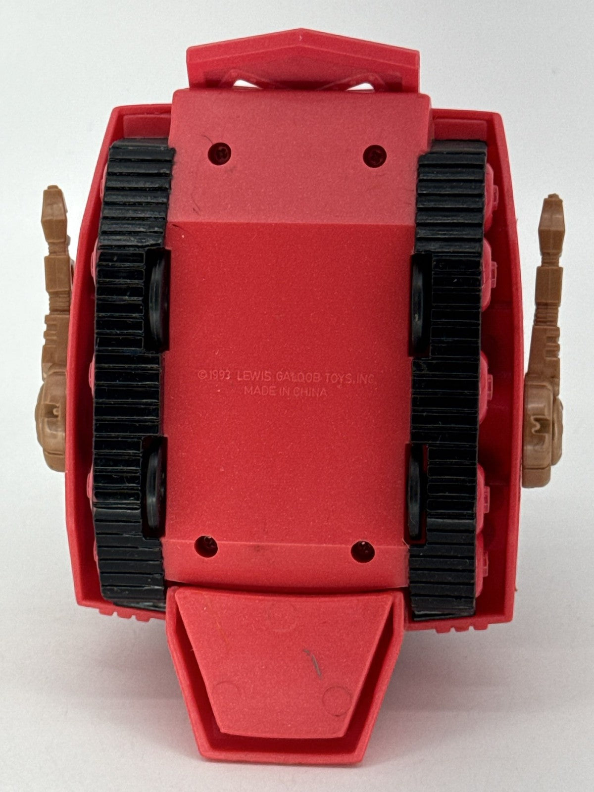 Vintage 1993 Galoob Z-Bots D-Mobilize Thunderizer Micro Machines Tank Red