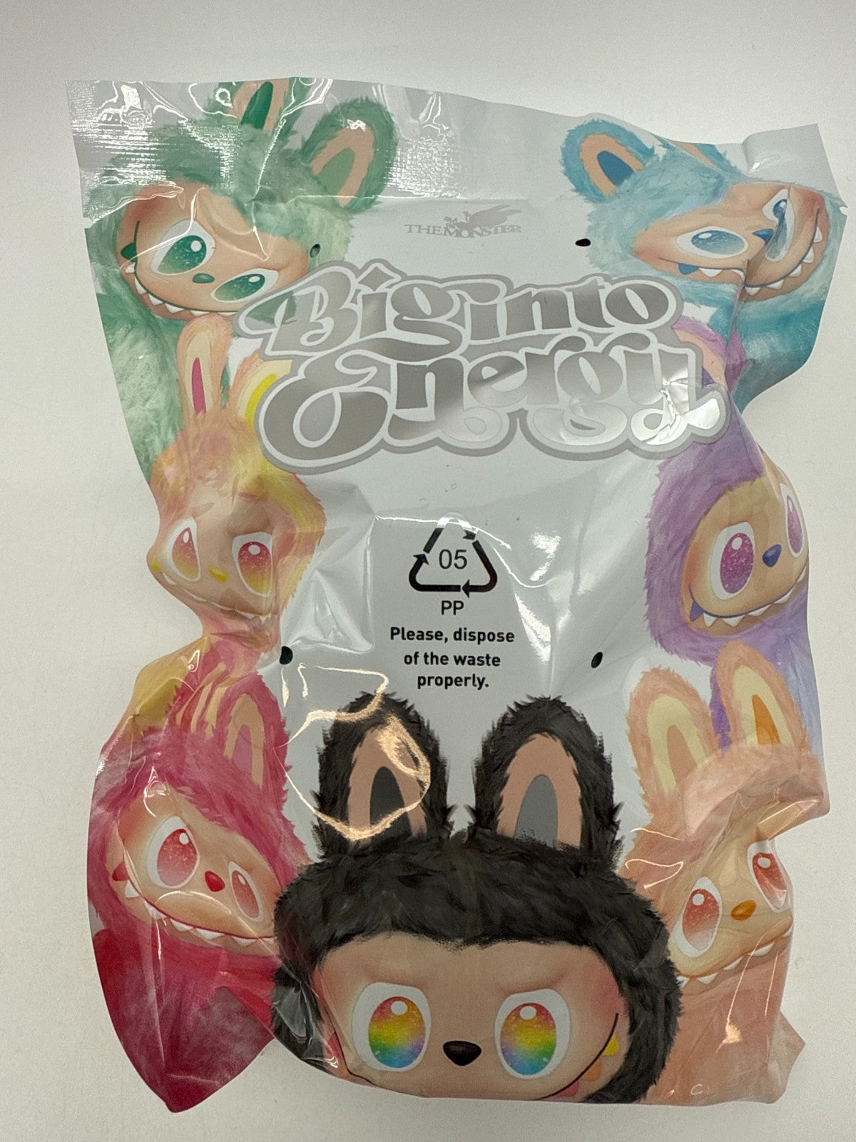 POP MART The Monsters Labubu Big Into Energy Serenity Open Blind Box Bag Sealed