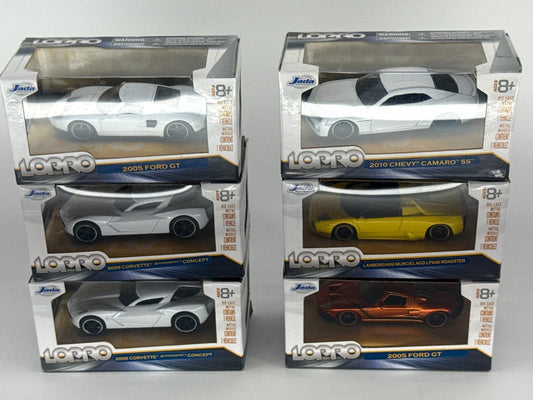 Jada LOPRO 2009 Corvette ZR1 Diecast Flat Black  C6 Rare 1:64 scale