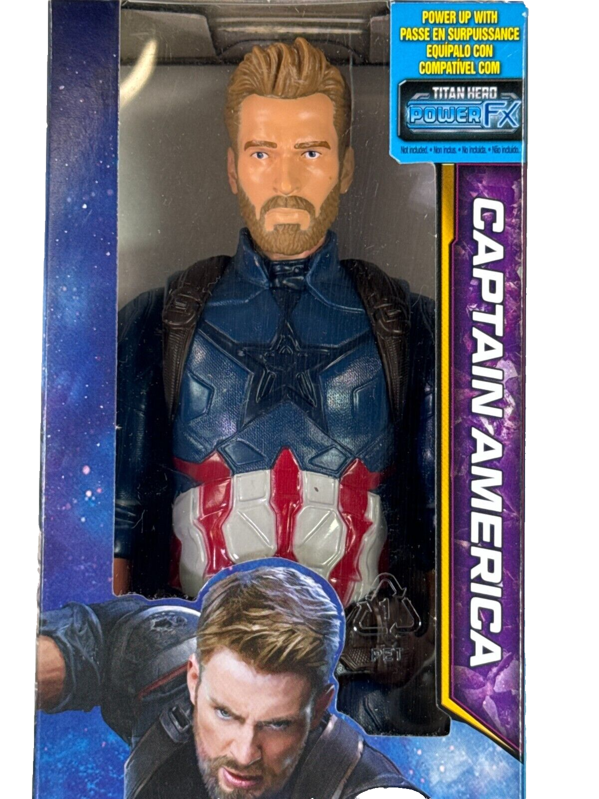 MARVEL AVENGERS TITAN HERO SERIES CAPTAIN AMERICA 12" ACTION FIGURE