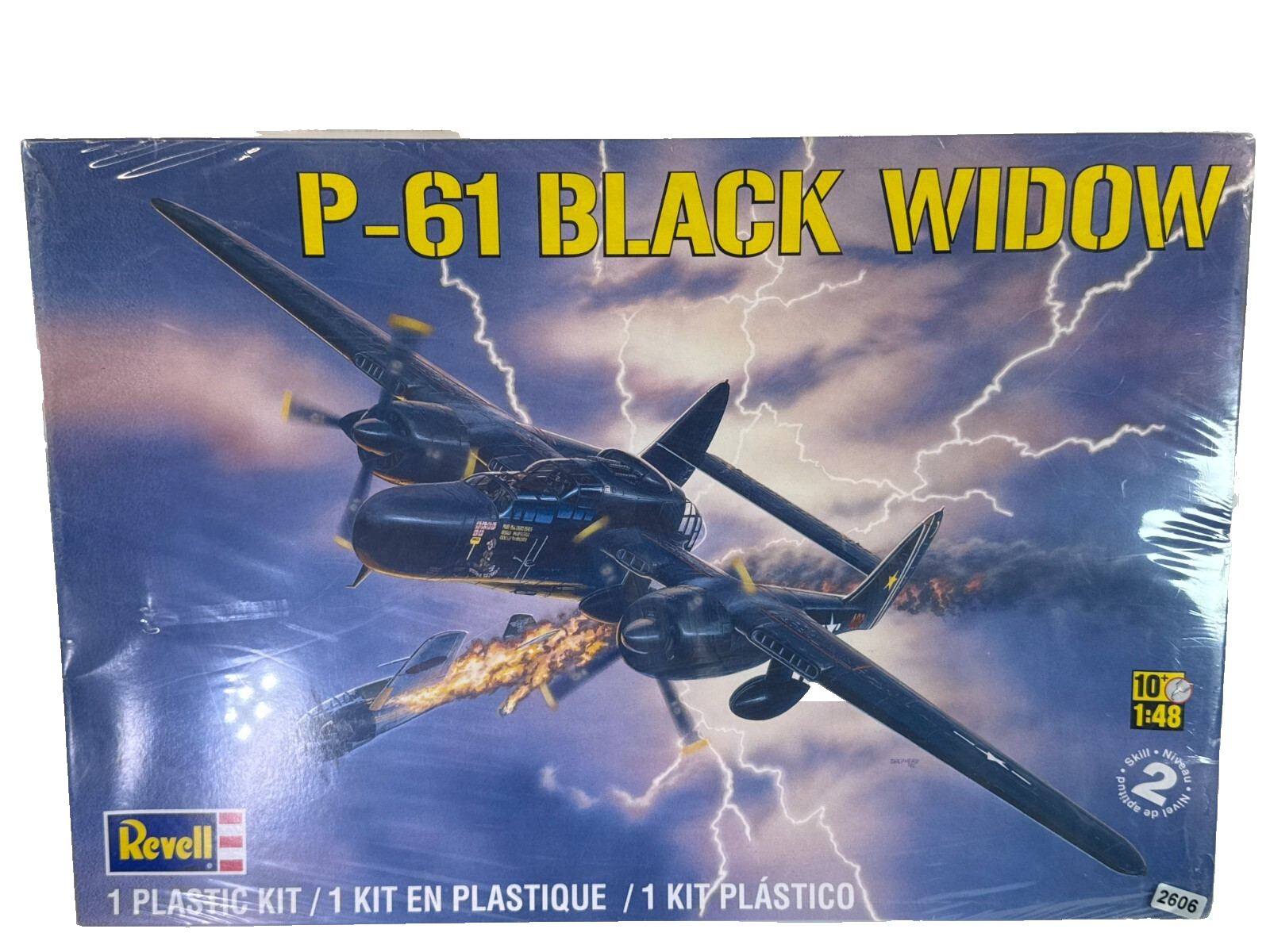 Revell 1/48 Scale P-61 Black Widow Model Kit 85-7546 Factory Sealed 2012 Aircraf