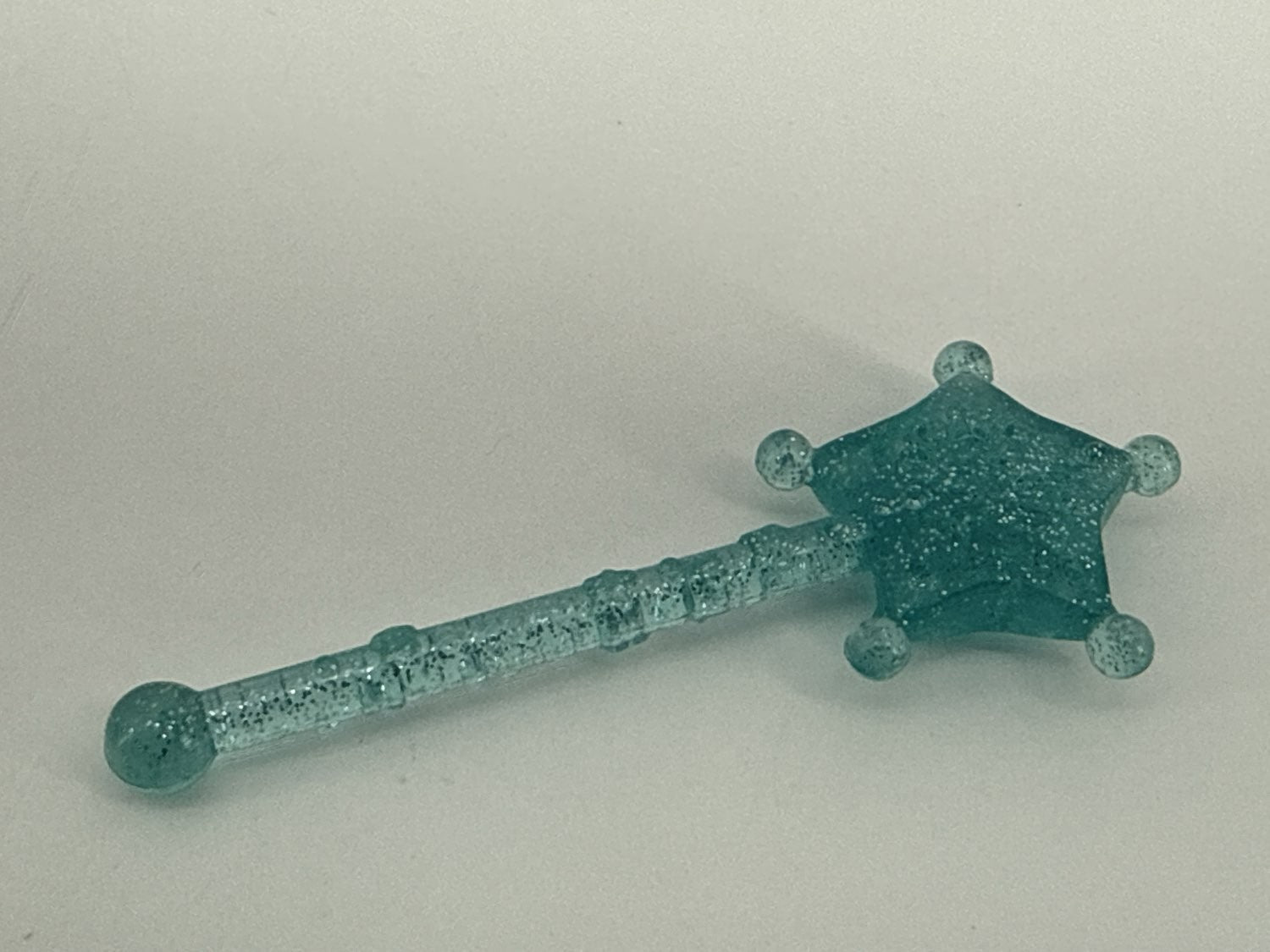 MLP G1 My Little Pony Aqua Glitter Star Wand 80s