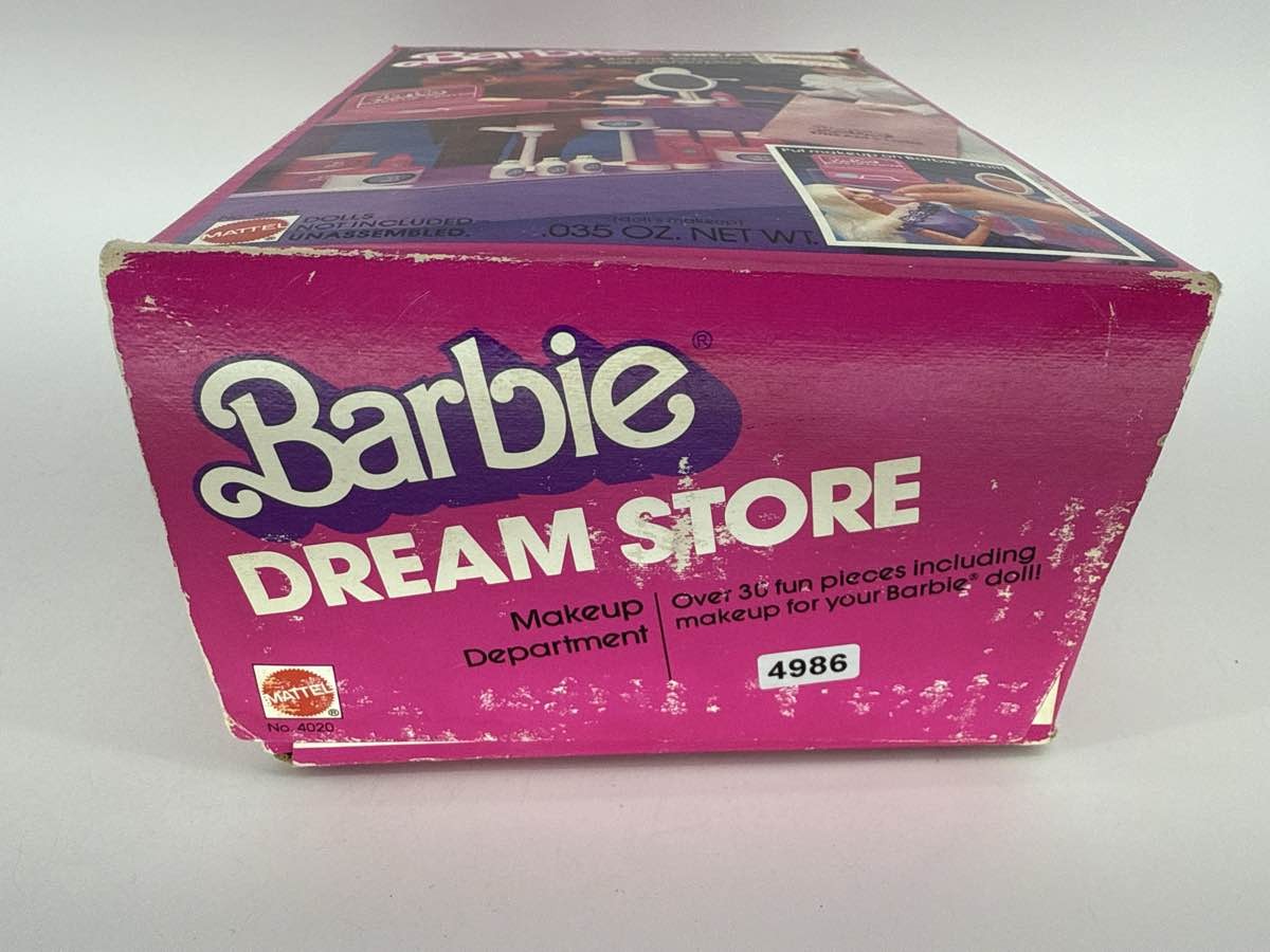 1982 Barbie Dream Store Makeup Counter W/ Box 4020