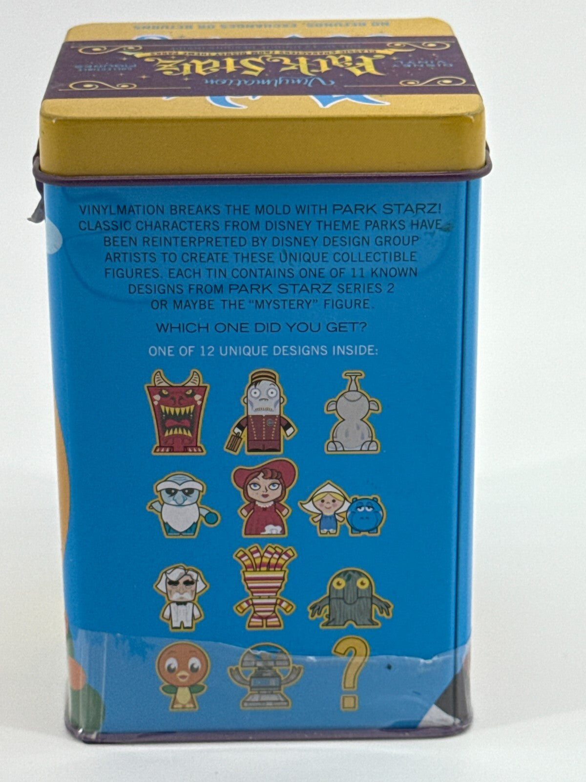 Disney Vinylmation Park Starz Series 2 Mystery Tin Sealed Classic Characters HTF