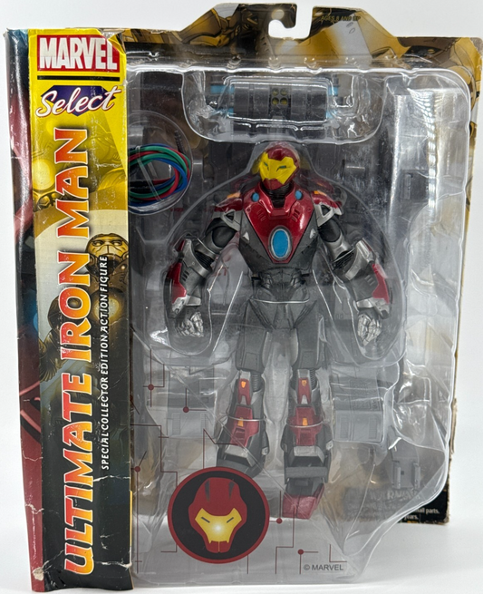 Marvel Select 2014 Ultimate Iron Man Action Figure Diamond Toys Special Edition