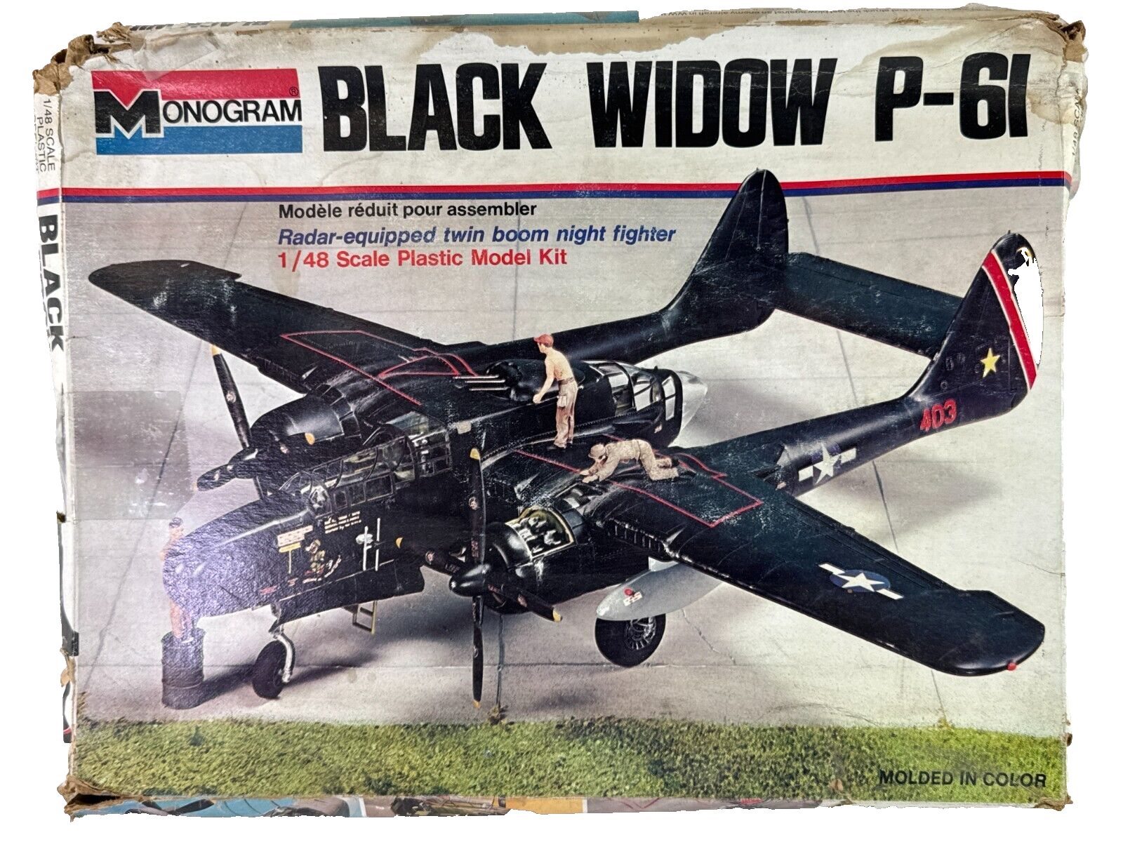 Monogram P-61 Black Widow 1/48 WWII Night Fighter Model Kit