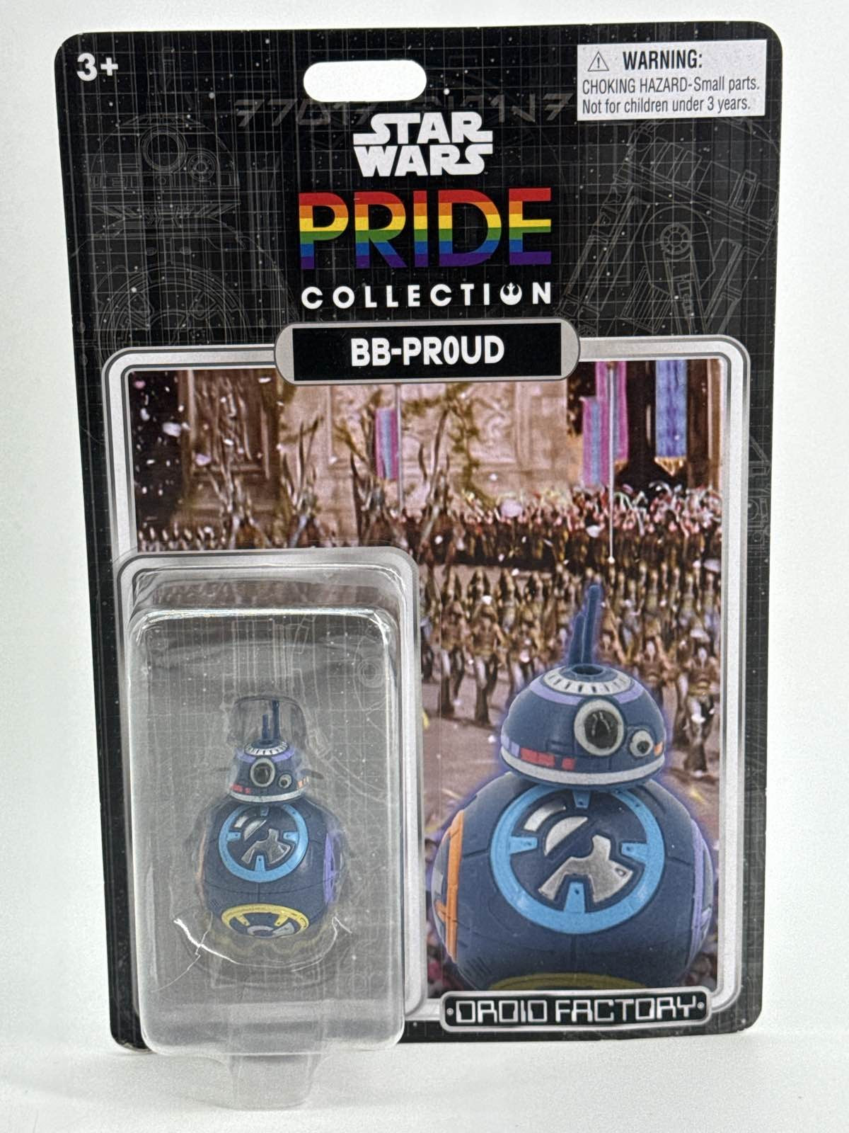 Disney Star Wars Droid Factory BB-Proud Pride Collection 2023 Figure NEW Sealed