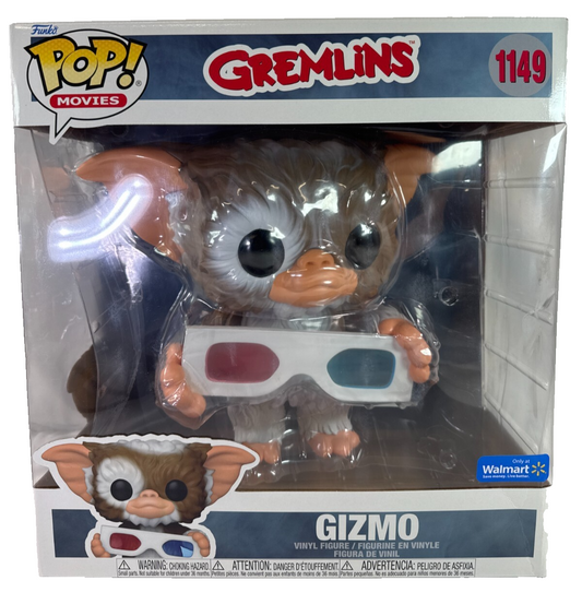Brand New Sealed Funko Pop! Vinyl Jumbo 10 in: Gremlins - Gizmo (Jumbo)