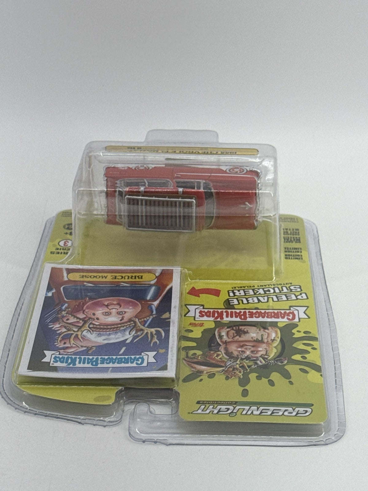 Greenlight Garbage Pail Kids 1955 Chevy Nomad Bruce Moose 1:64 Diecast