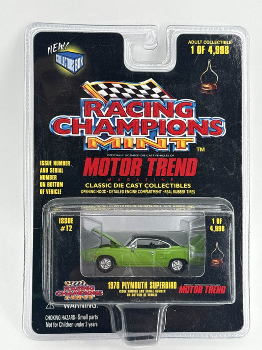 Racing Champions Motor Trend 1970 Plymouth Superbird Diecast 1:64 Green