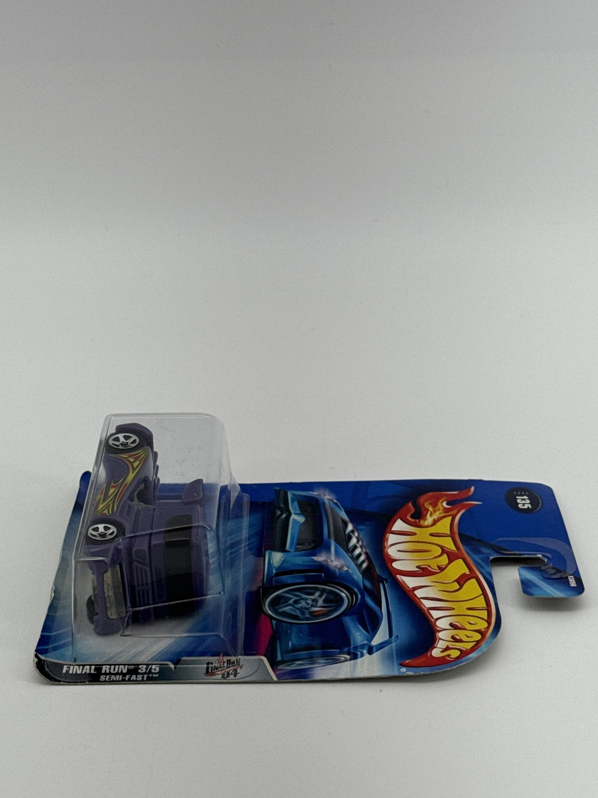 Vintage 2004 Hot Wheels Final Run Semi-Fast Purple Diecast Truck New Sealed