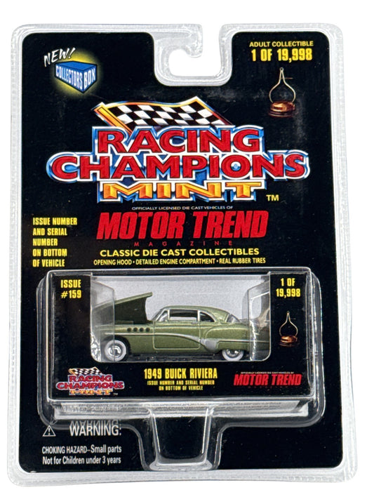 Vintage Racing Champions Mint 1949 Buick Riviera Die Cast Car Motor Trend New