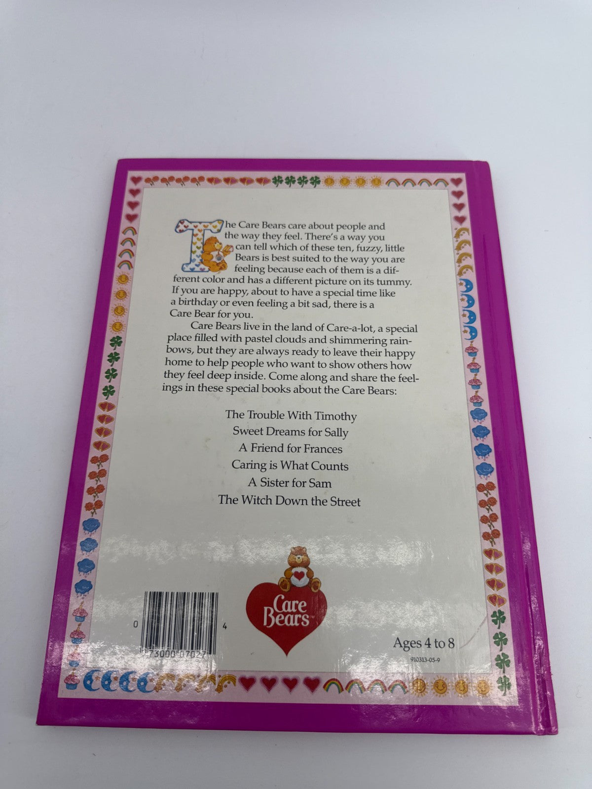 Lot 2 VTG 1980s Care Bears Cousins Parker Bros Storybooks Hardcover Children