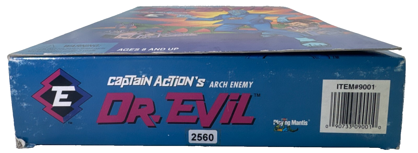 1998 Captain Action Dr. Evil Arch Enemy Figure Playing Mantis Villain Series MIB