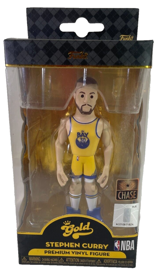 Funko Gold NBA Stephen Curry Chase Variant – Premium Vinyl Figure Warriors