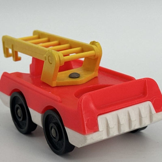 Fisher Price Little People Red Fire Truck Yellow Ladder Toy