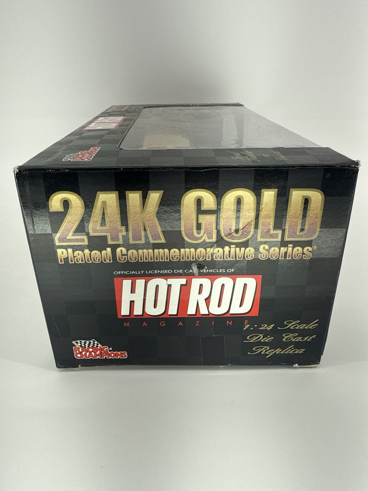 Racing Champions Hot Rod 24K Gold Plated 1:24 Die Cast 1 of 4,998 Reflections