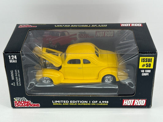 Racing Champions 1:24 ‘40 Ford Coupe Diecast – HOT ROD Magazine Issue #50, 1 of