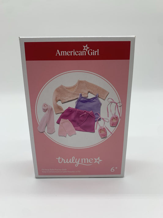American Girl Truly Me Plié Away Ballet Practice Outfit Doll Clothes Set 6761