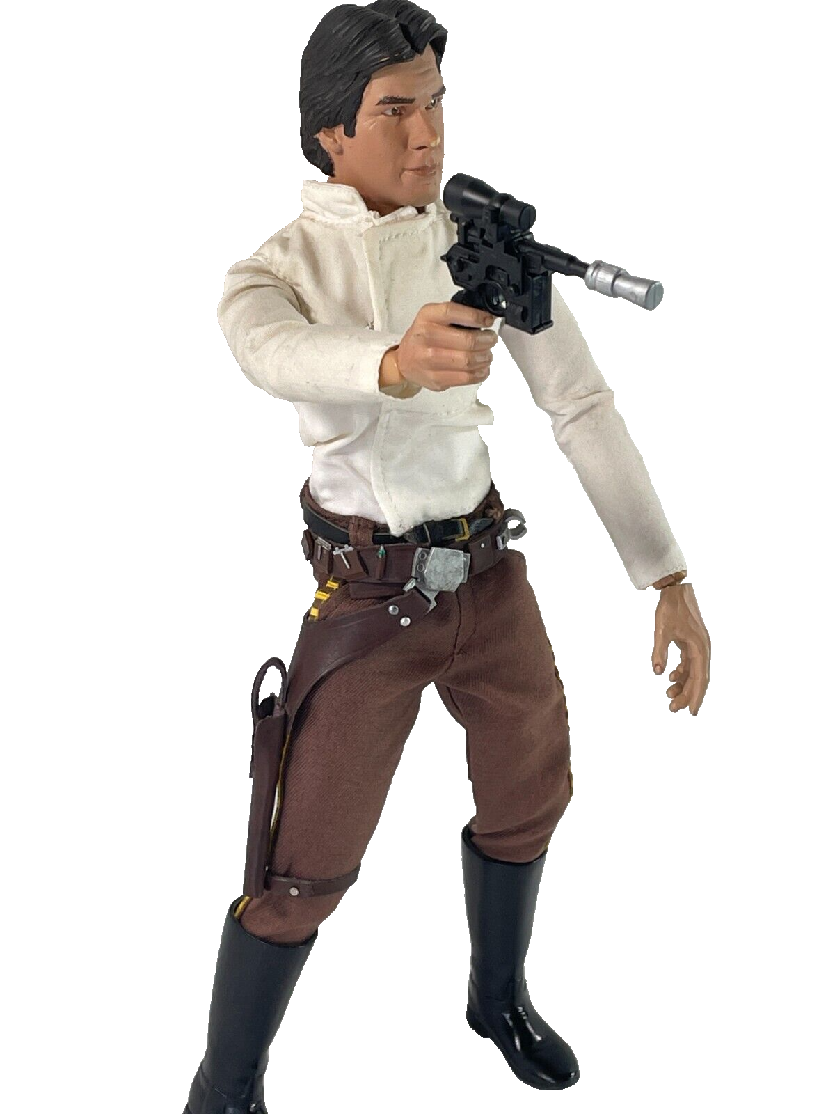 2006 Sideshow Star Wars Han Solo 1:4 Scale Figure 18" Blaster Belt READ