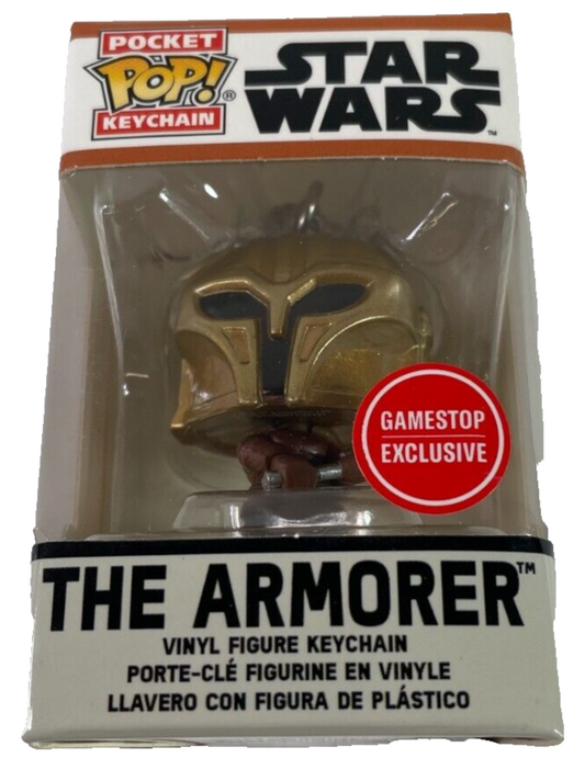 Funko Pop! Keychain Star Wars The Armorer GameStop Exclusive Mandalorian