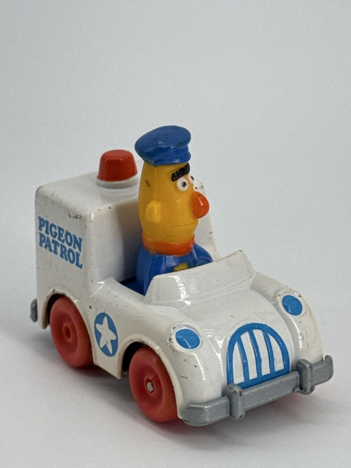 1981 Playskool Sesame St. Bert Pigeon Patrol Diecast Car