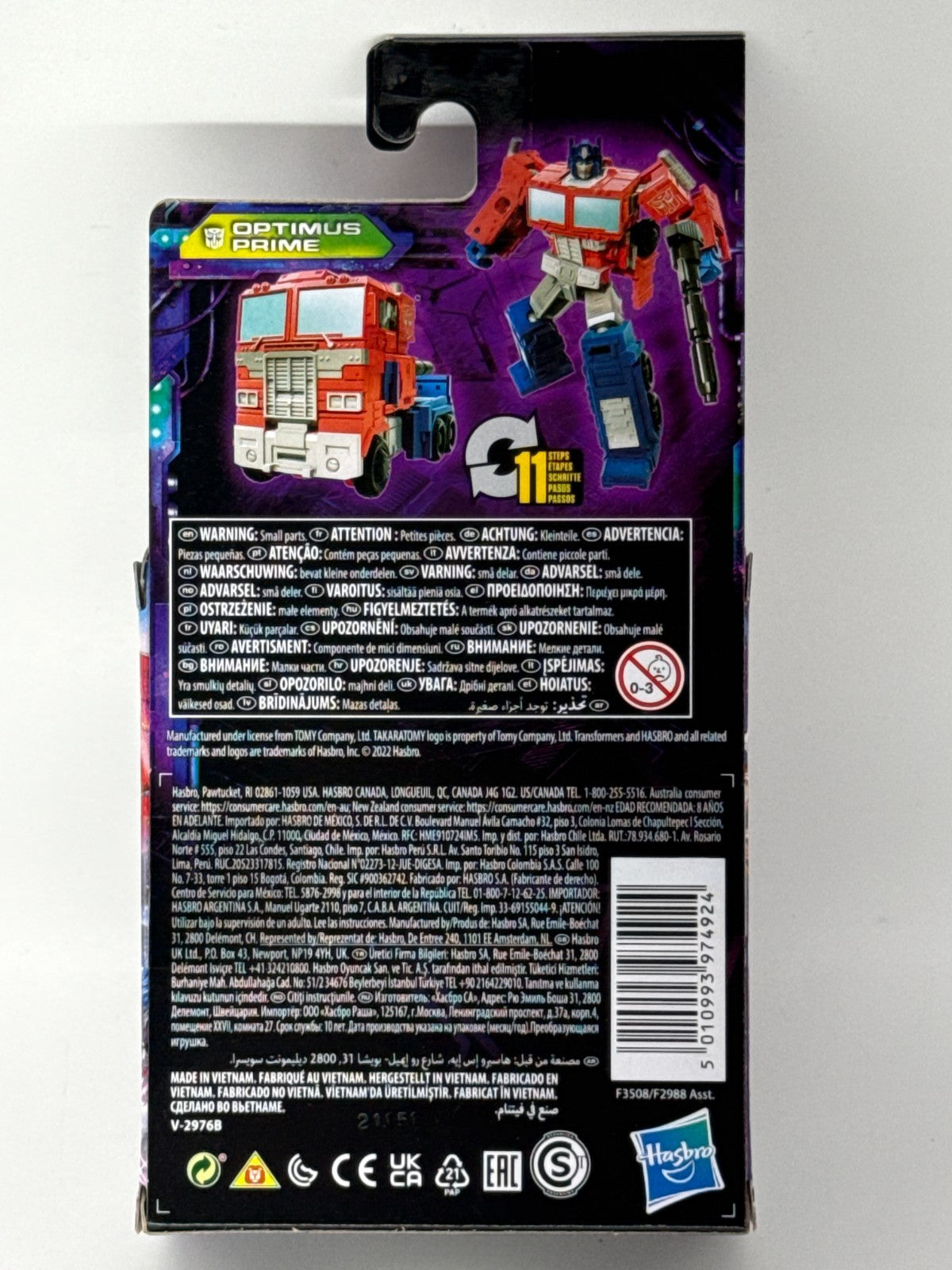 Transformers Legacy Optimus Prime Core Class Hasbro Takara Tomy Figure Boxed 202