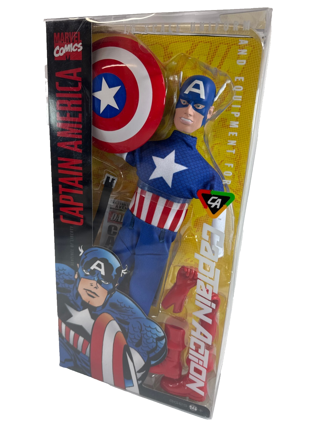 Captain Action Captain America 1:6 Scale Uniform Set 2011 Marvel Comics