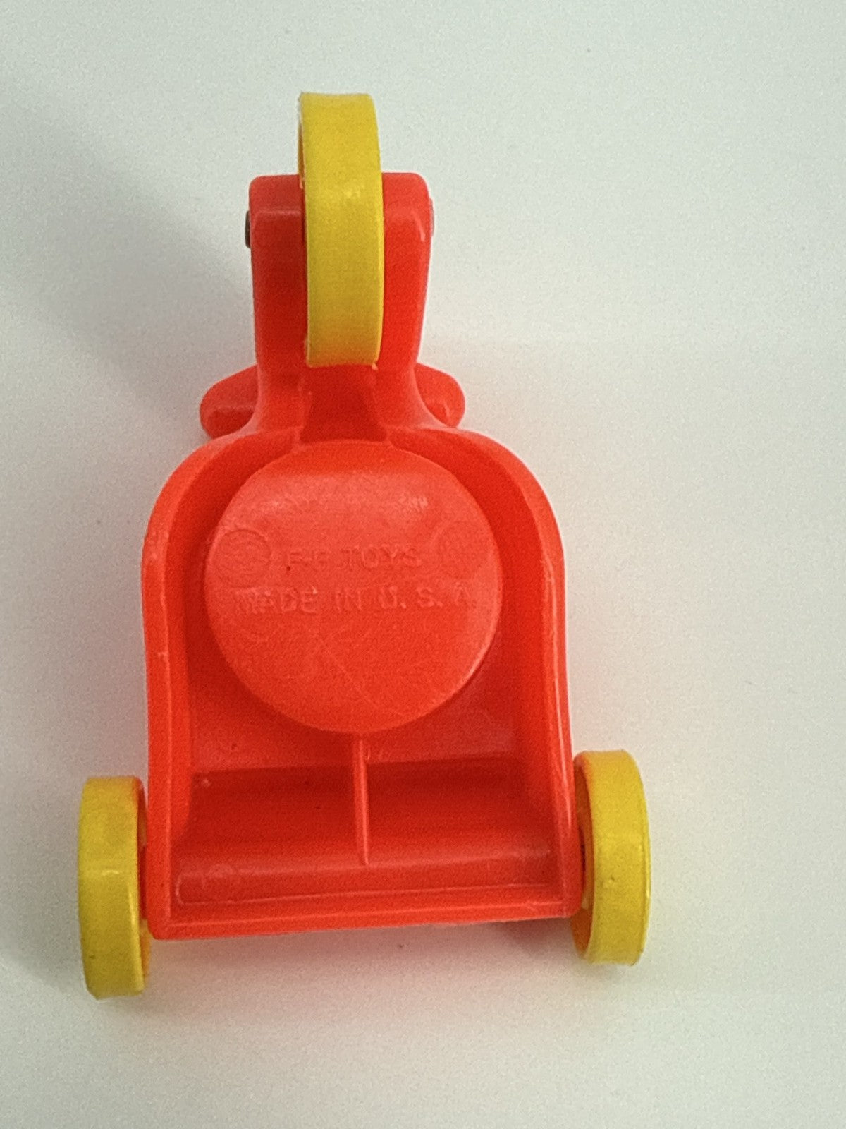 Fisher Price Little People Red Tricycle Yellow Wheels Toy