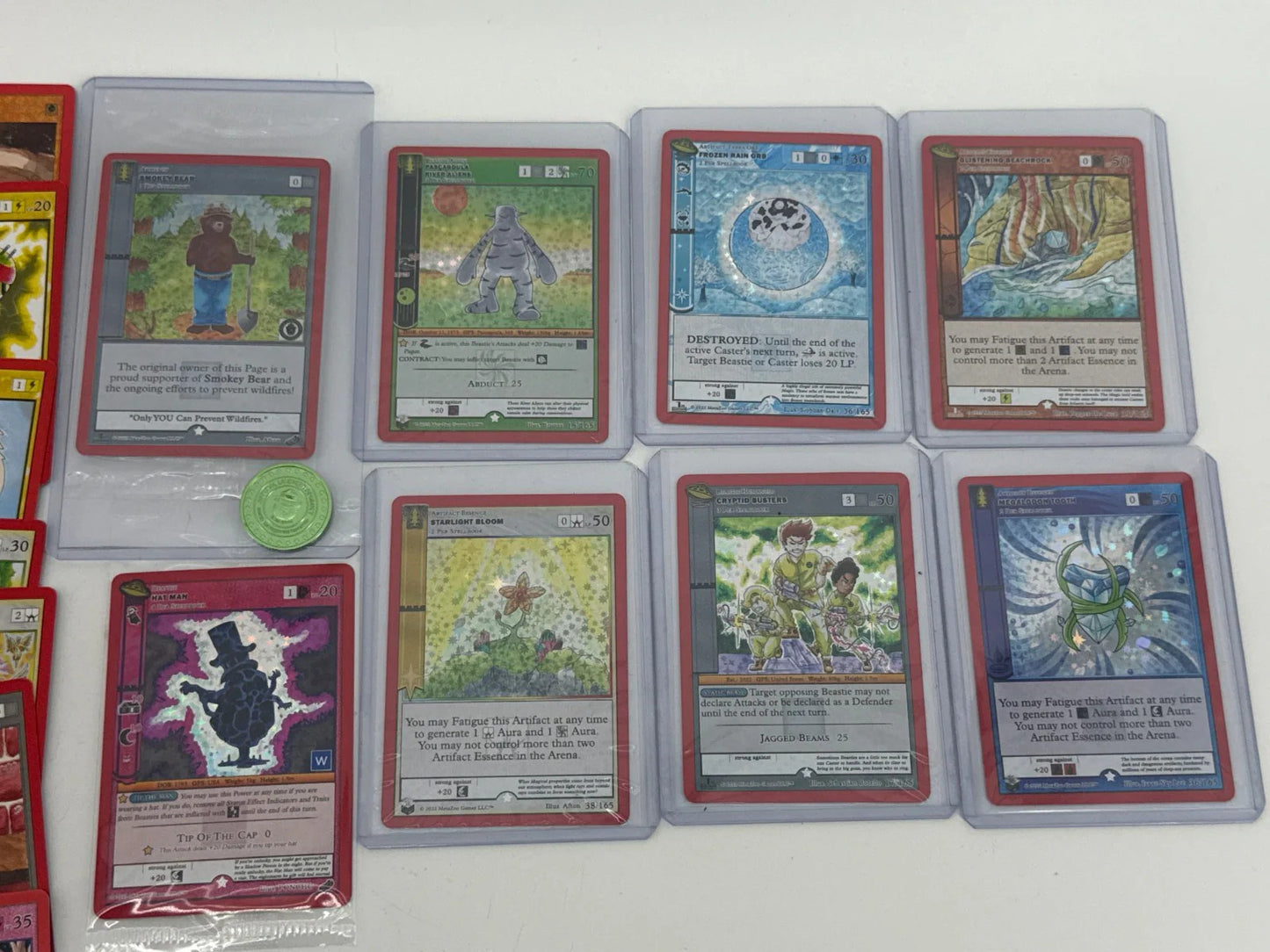50x 2025 Metazoo Trading Card Game Lot Basic Holo RH Rare Holographic TCG Hasbro