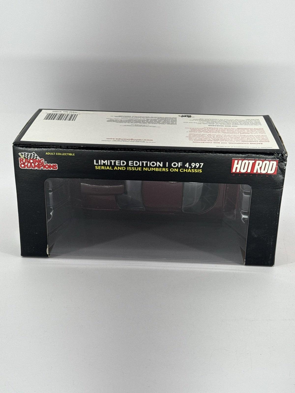Racing Champions Hot Rod 1:24 Diecast Limited Edition Issue #4 Burgundy