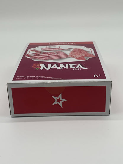 American Girl Nanea 1941 Two-Piece Swimsuit Set Retired Hawaiian Outfit 6758