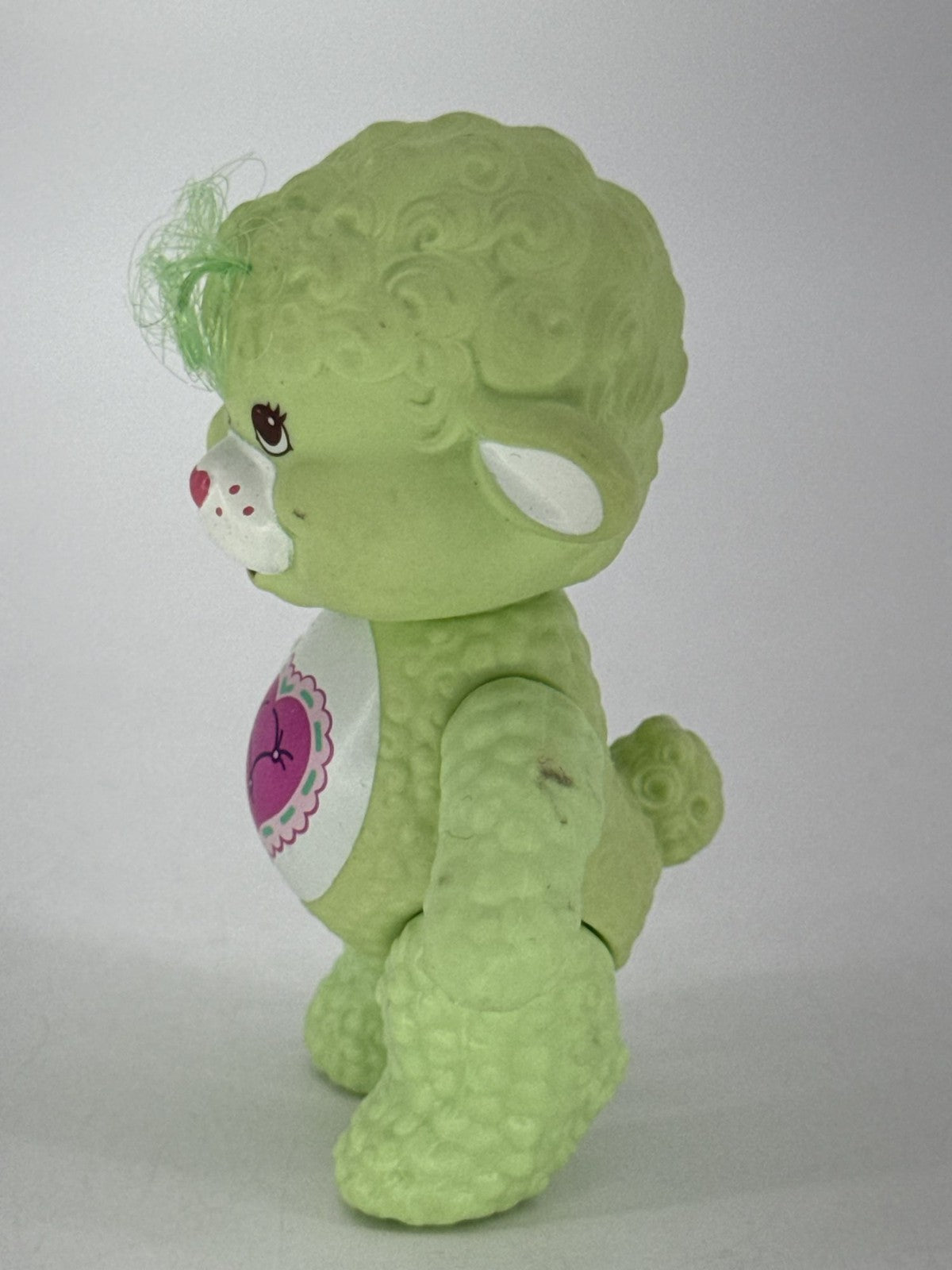 1984 Kenner Care Bear Cousins Gentle Heart Lamb Green Plush 13