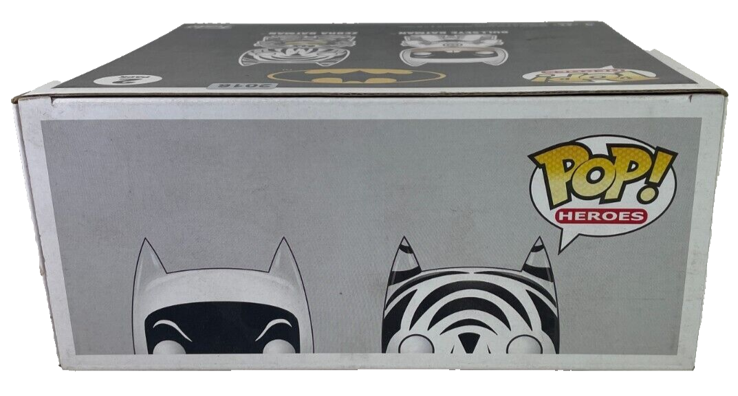 Funko Pop! Zebra & Bullseye Batman 2-Pack Hot Topic Exclusive 2016 DC 2016