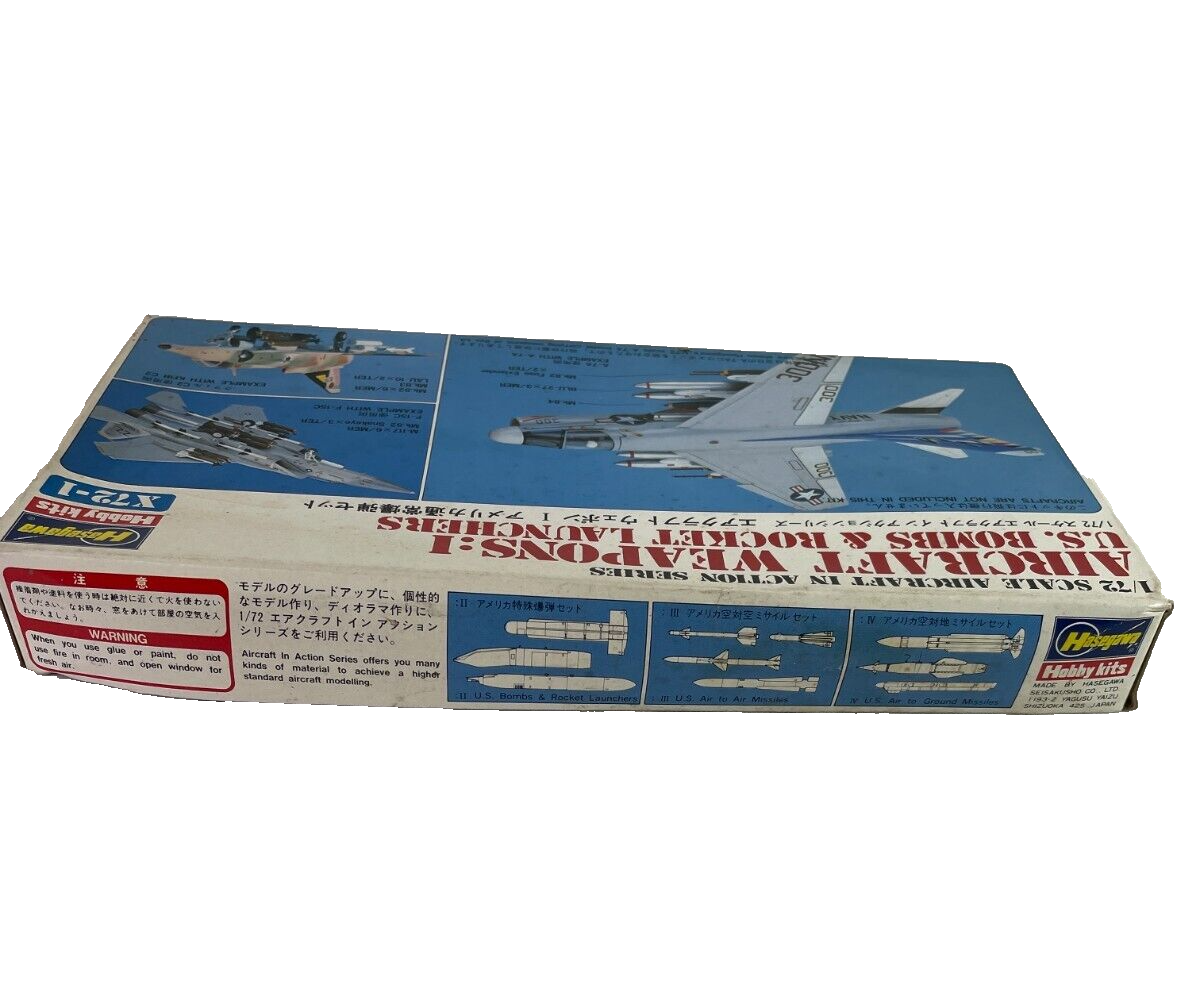 1/72 US Bombs & Rocket Launchers Set – Perfect for Modern Military Aircraft Dior