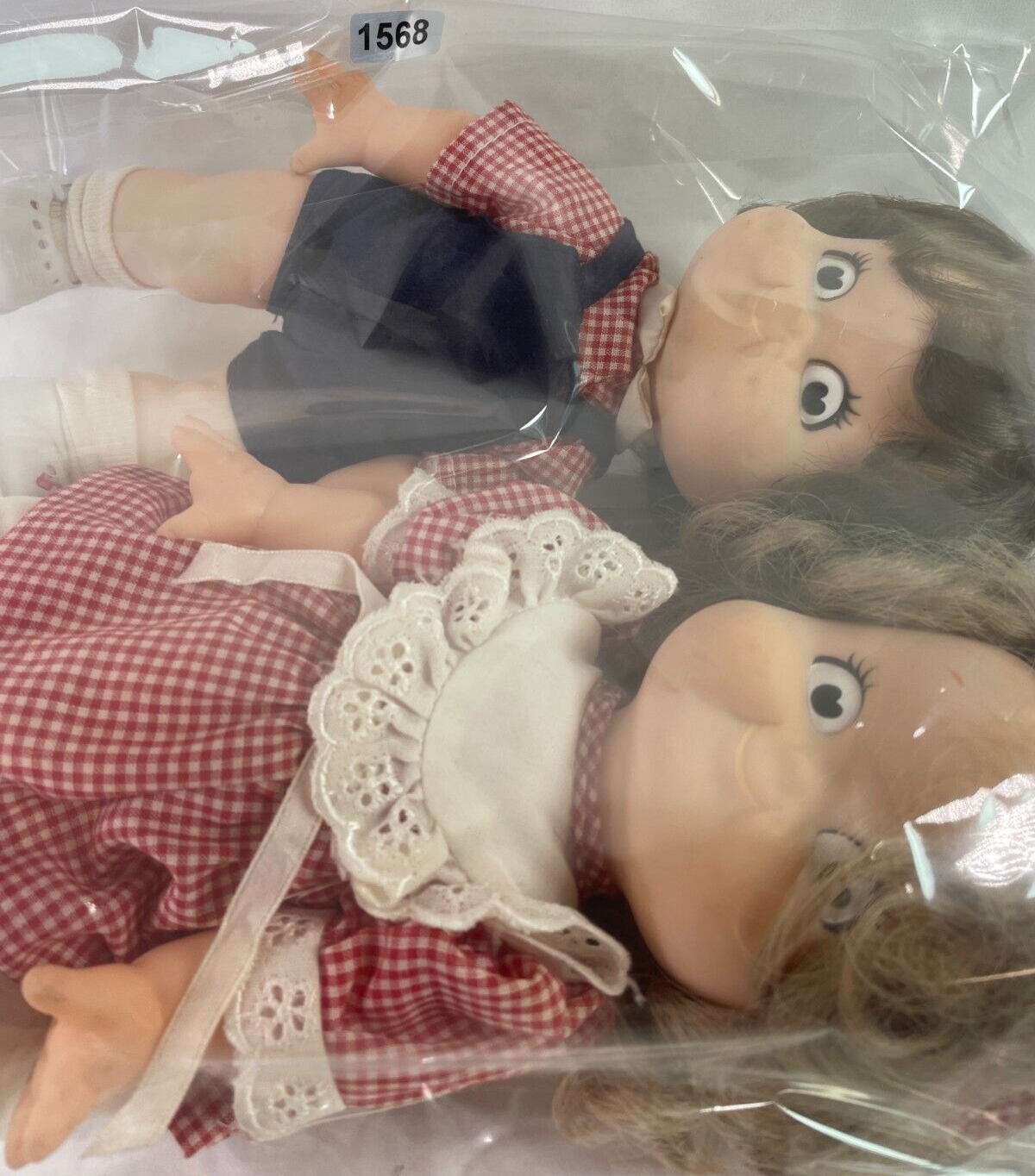 1988 Campbell’s Soup Kids Doll Pair – 12” Vintage Collectible Boy & Girl Set!