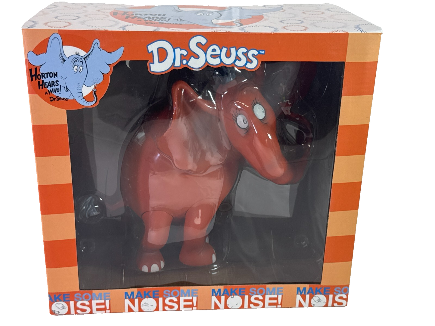 Dr. Seuss Horton Hears A Who Orange Red Chase Figure Super Rad Toys Rare