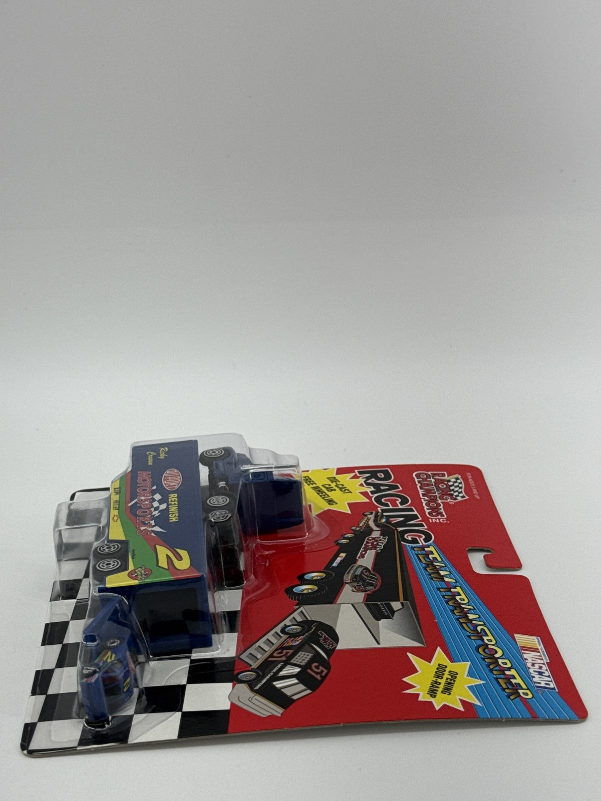Vintage 1994 Racing Champions NASCAR Team Transporter Ricky Craven DuPont MOC